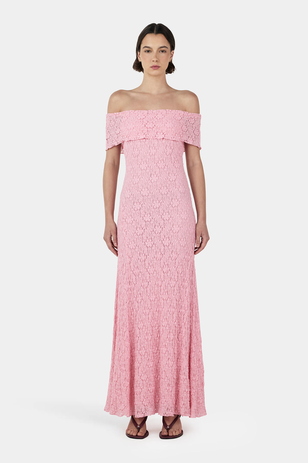 fitted lace wedding dress Bethany Maxi Dress