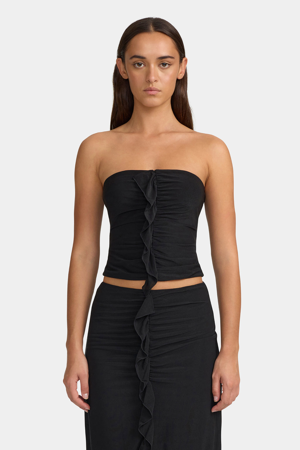 Claudia Strapless Top Black – OWNLEY ONLINE
