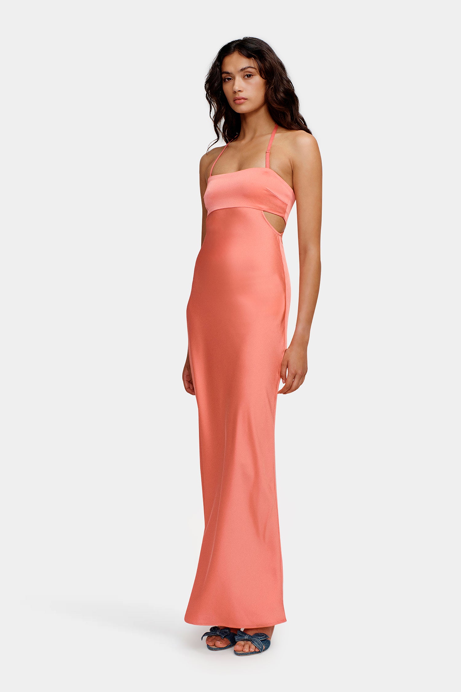 Aisha Dress Watermelon OWNLEY ONLINE Aisha Dress Watermelon OWNLEY ONLINE