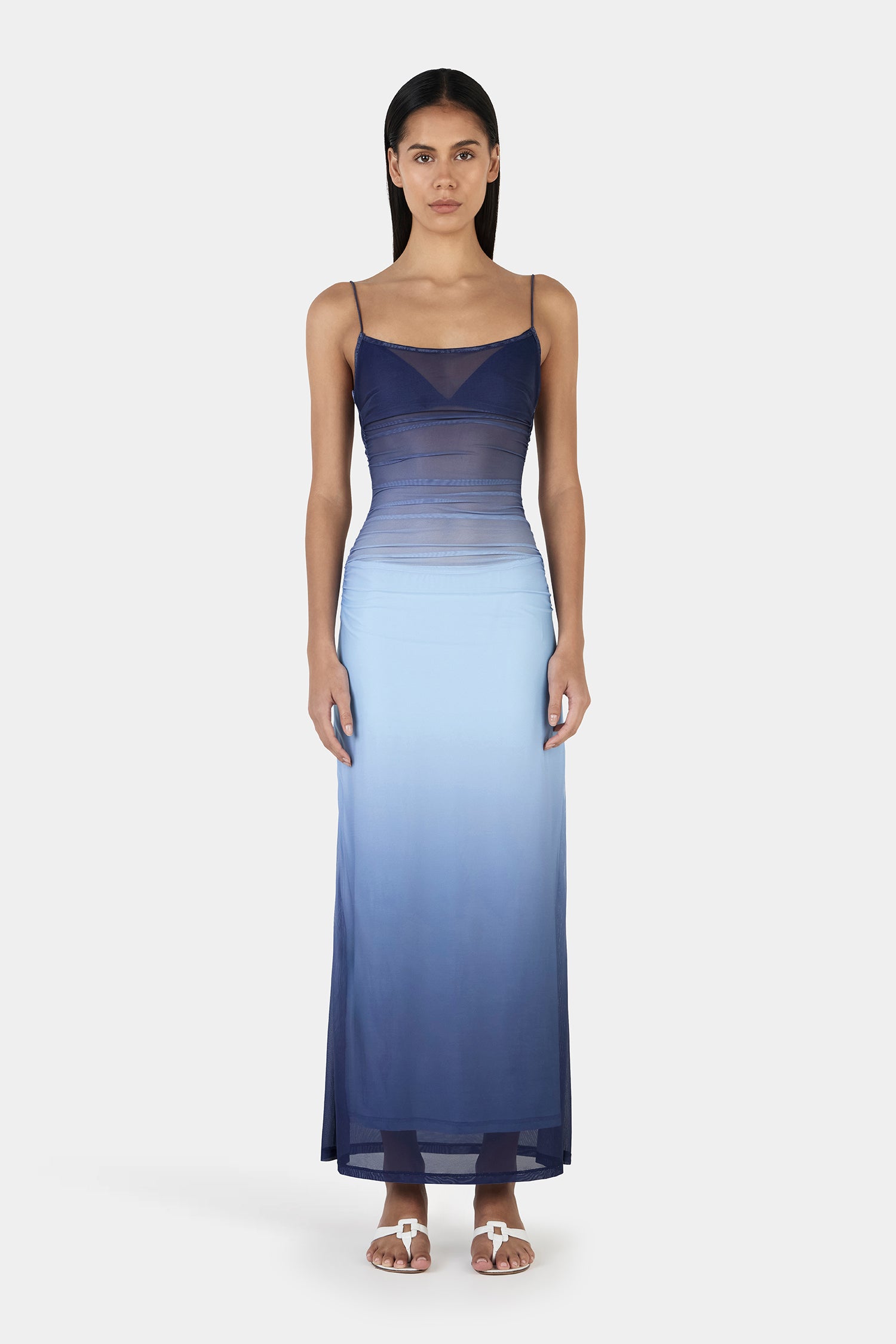 Arabella Midi Dress Ocean Gradient – OWNLEY ONLINE