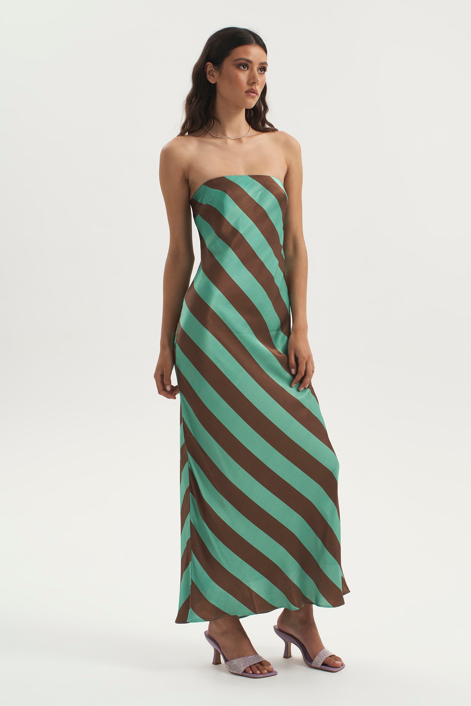 Mint strapless dress hotsell