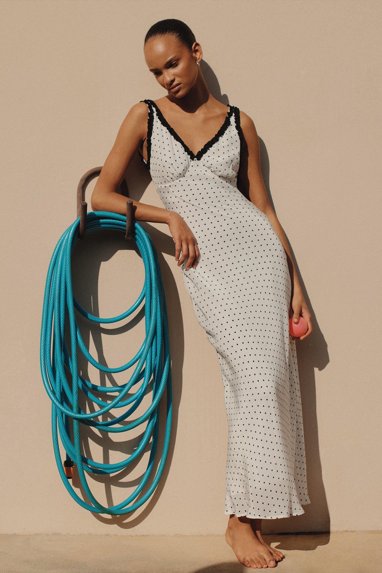 bella midi dress Bella Midi Dress Polka Print – OWNLEY ONLINE