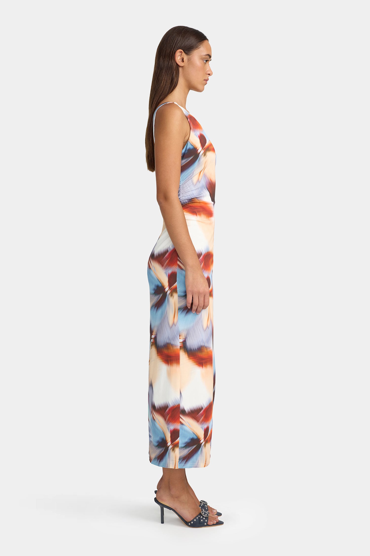 Ember Midi Dress Smokey Haze  OWNLEY ONLINE