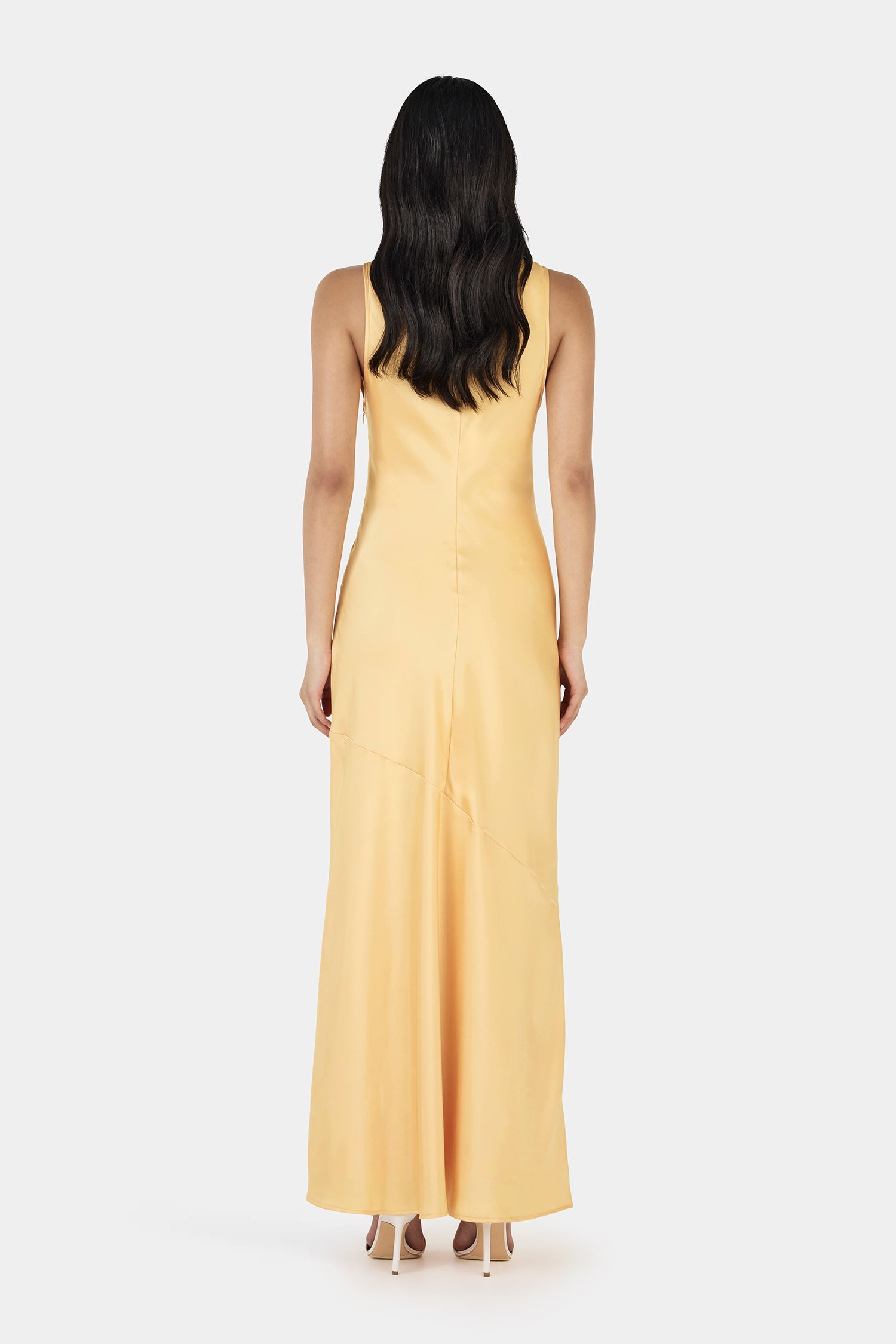 mango yellow maxi dress Lauren Maxi Dress Mango – OWNLEY ONLINE