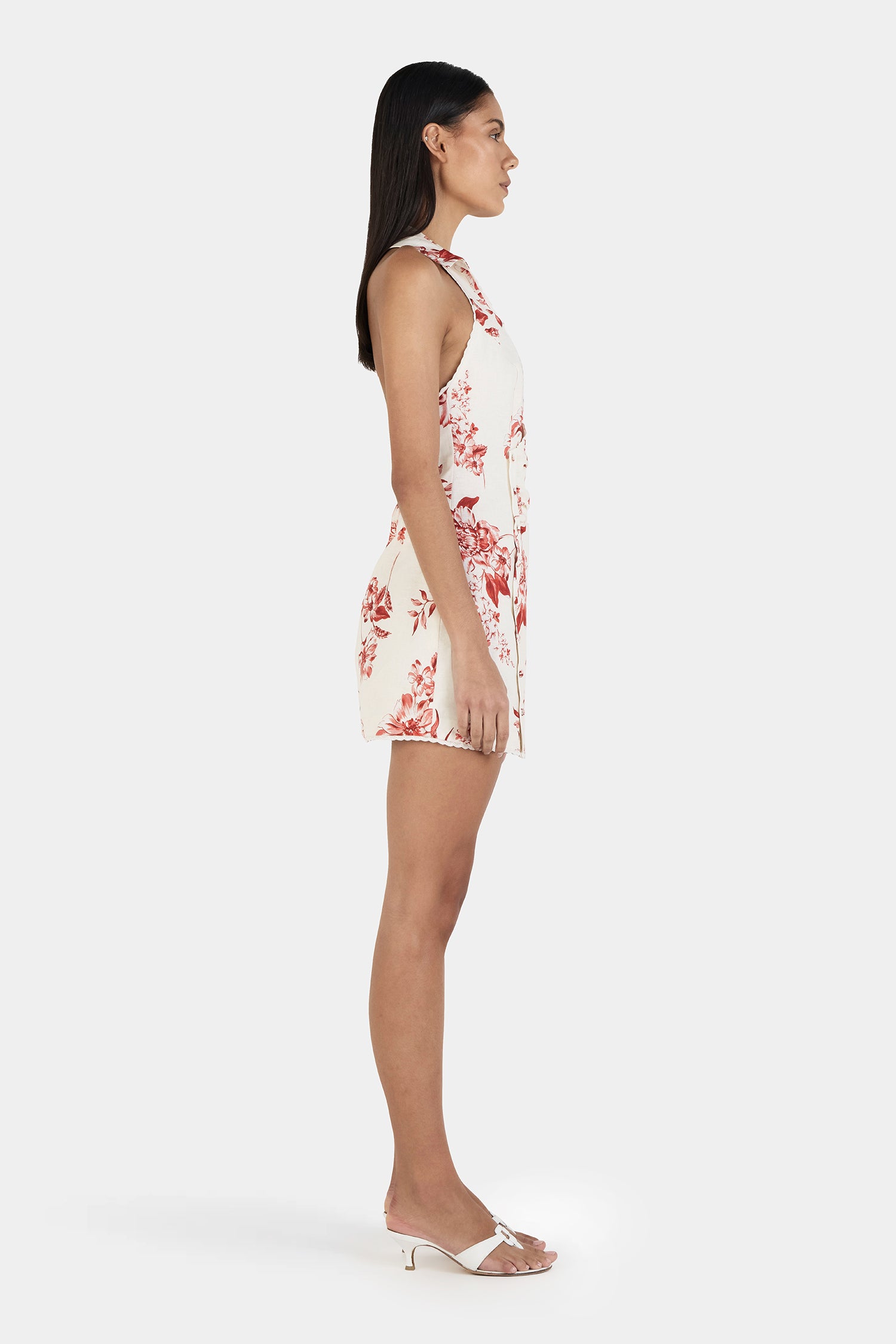 Marissa Mini Dress Holiday Floral  OWNLEY ONLINE