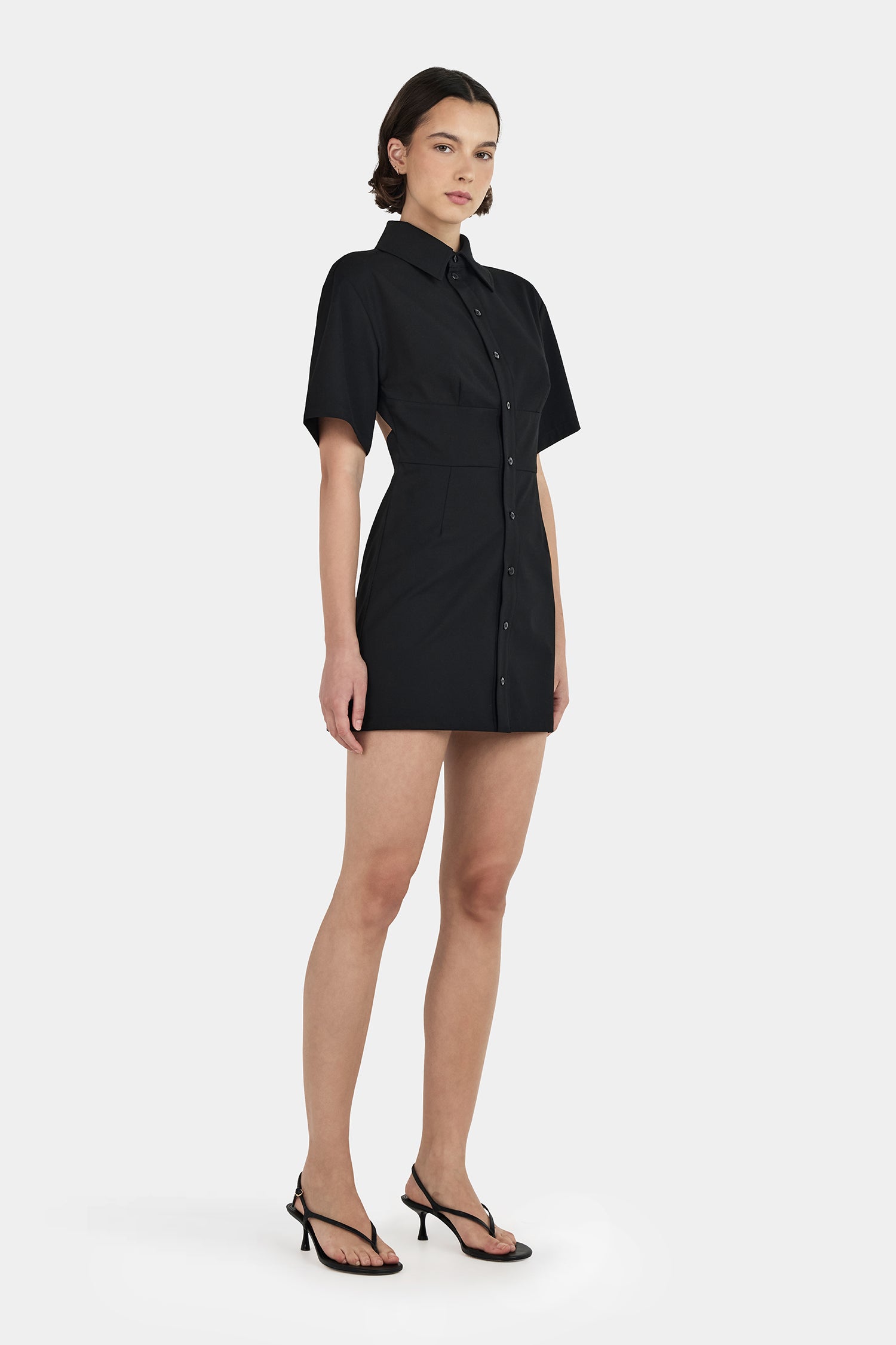 sadie mini dress Sadie Mini Dress Black – OWNLEY ONLINE
