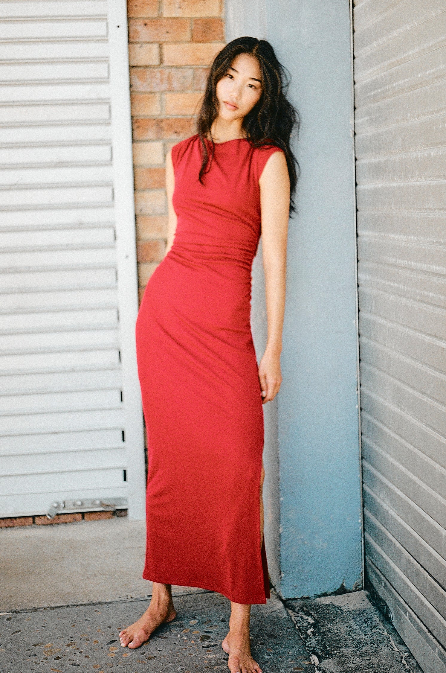 ruby midi dress Sommer Midi Dress Ruby – OWNLEY ONLINE