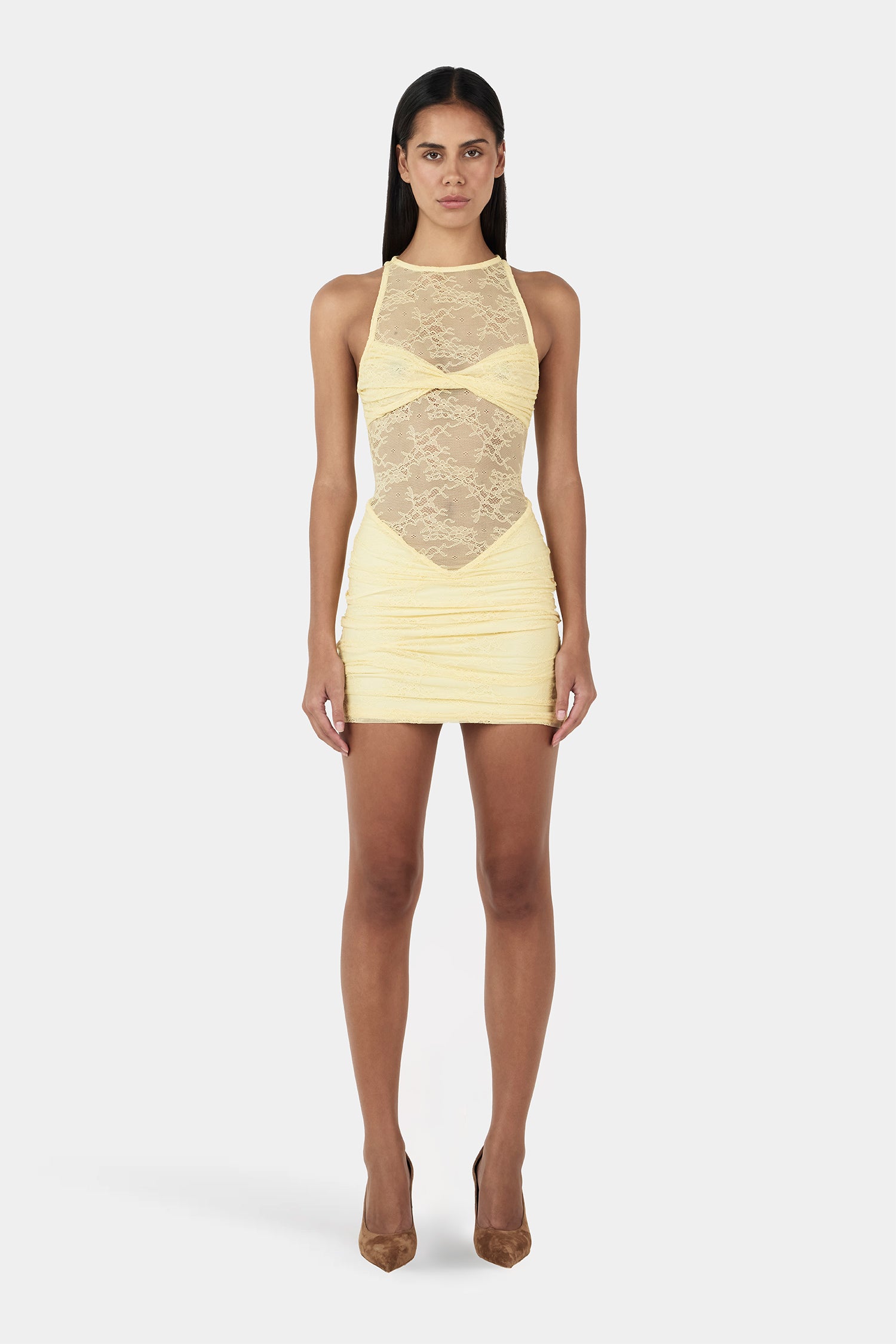 tara mini dress Tara Mini Dress Butter – OWNLEY ONLINE