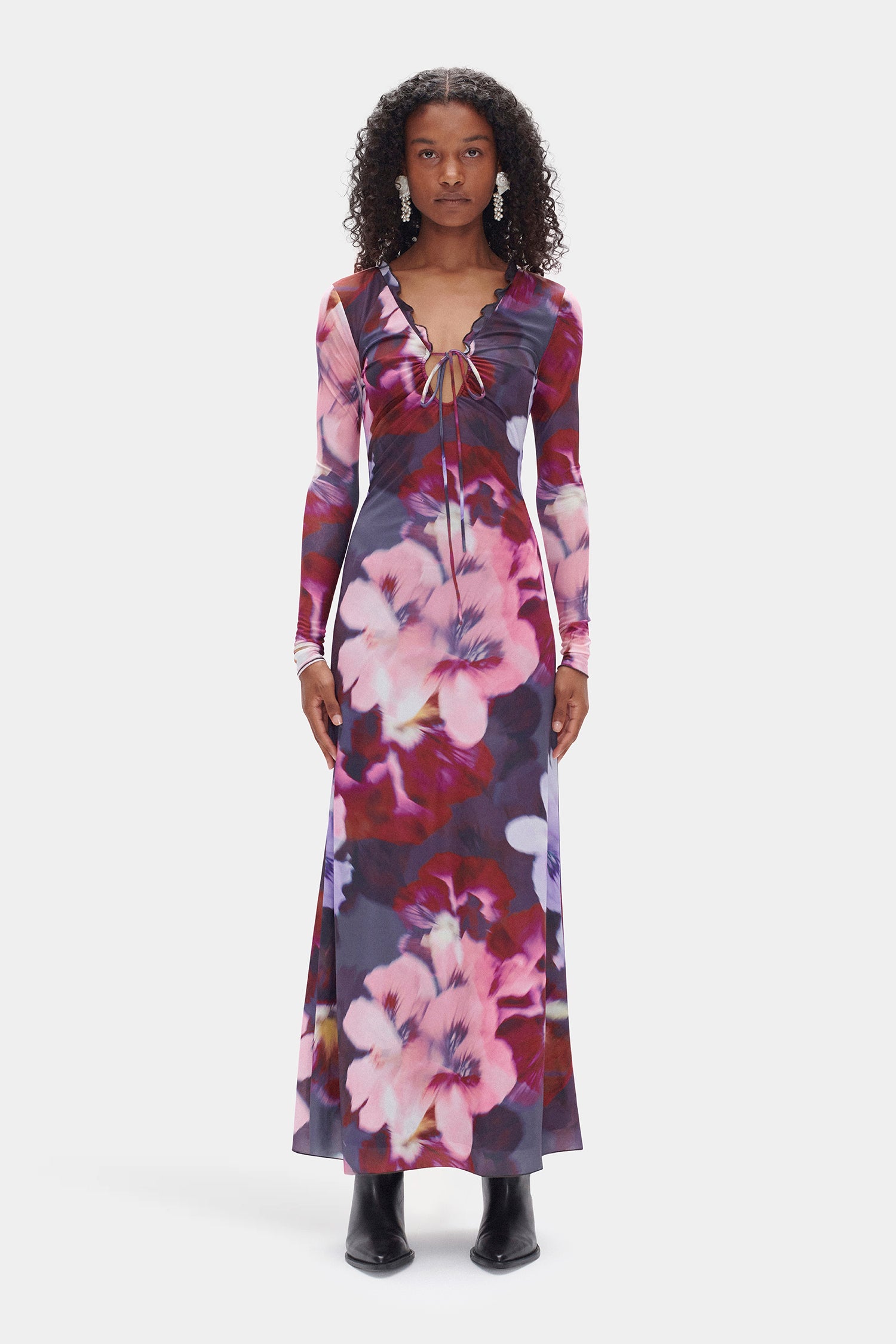 Iris print dress hotsell