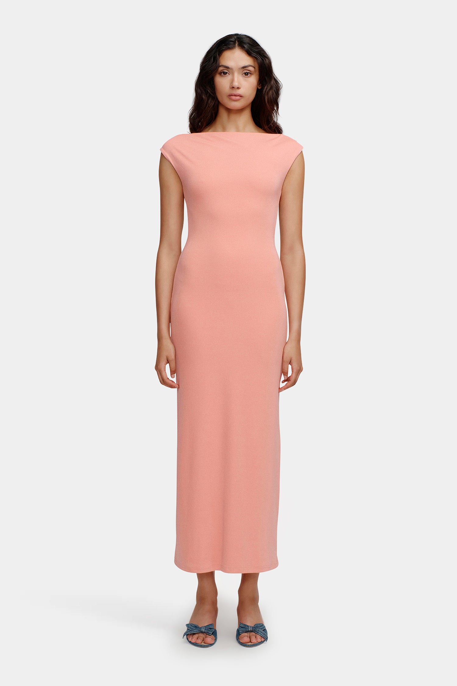 Zulu Midi Dress Musk – OWNLEY ONLINE