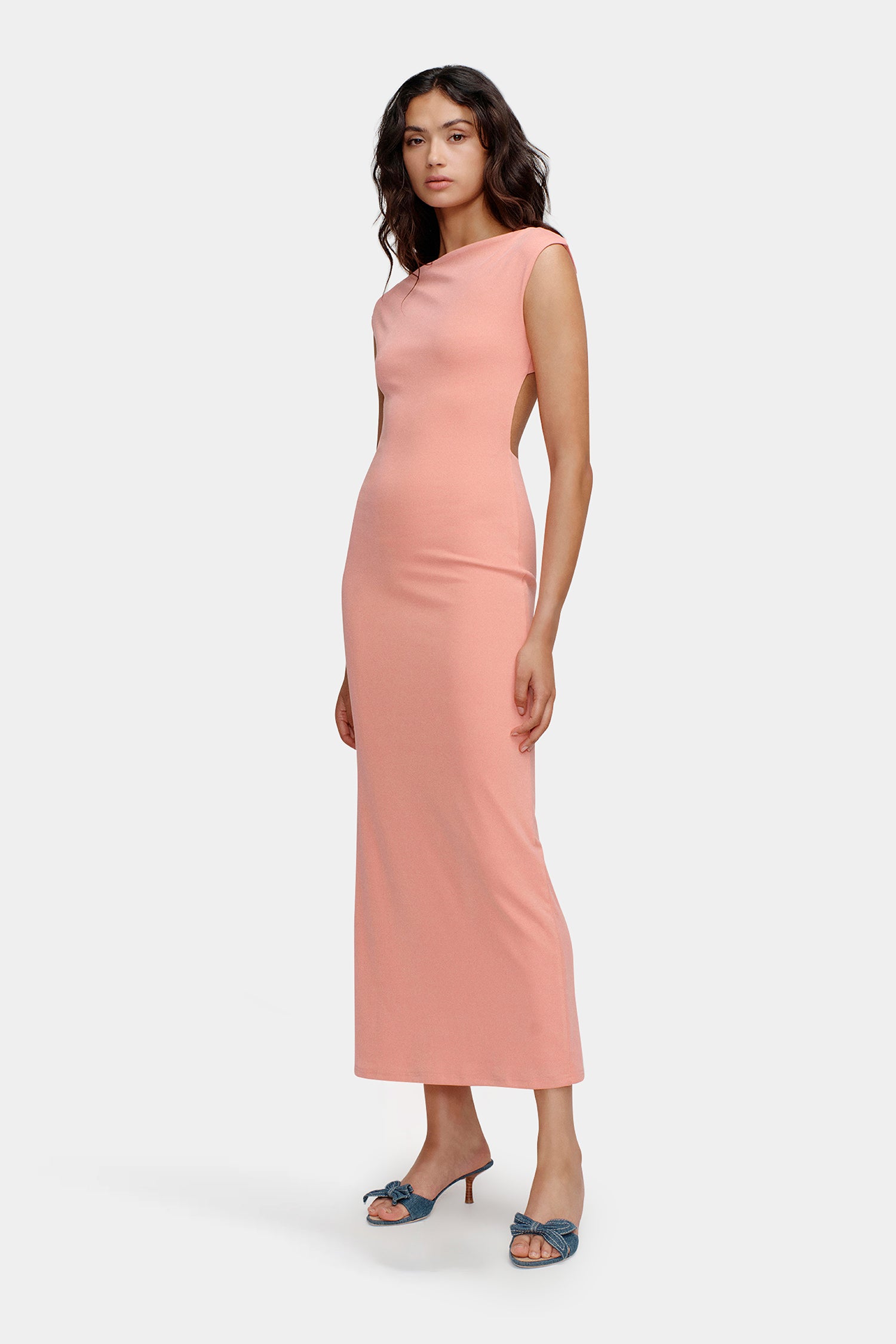 zulu midi dress Zulu Midi Dress Musk – OWNLEY ONLINE